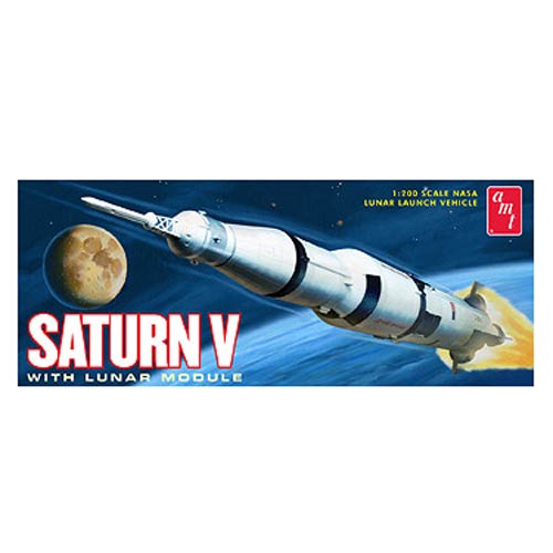 Saturn V Rocket with Lunar Module 1:200 Model Kit